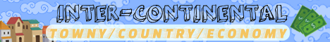 Inter-Continental minecraft server banner