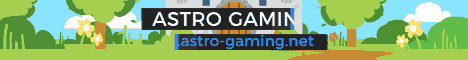 Astro Gaming minecraft server banner