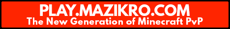 Mazikro minecraft server banner