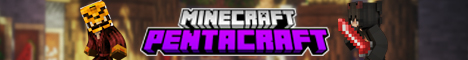 PentaCraft minecraft server banner