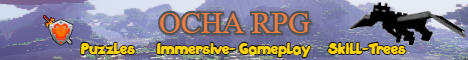 OCHA RPG minecraft server banner