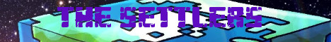 TheSettlers minecraft server banner