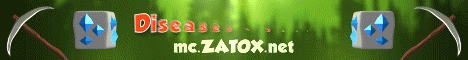 Zatox minecraft server banner
