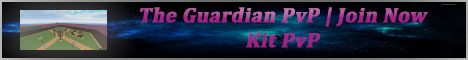 The Guardian PvP minecraft server banner