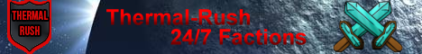 Thermal-Rush minecraft server banner
