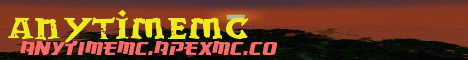 AnytimeMC Network! minecraft server banner