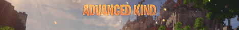 Advanced-Kind minecraft server banner