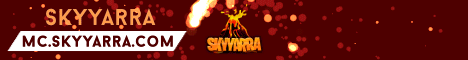 Skyyarra minecraft server banner