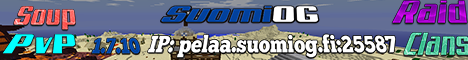 SuomiOG minecraft server banner