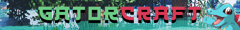 Gator Craft minecraft server banner