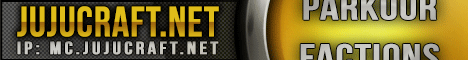 JujuCraft Classic Factions minecraft server banner