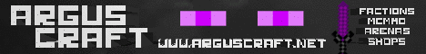 ArgusCraft minecraft server banner