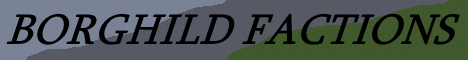 Borghild Factions minecraft server banner