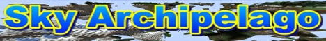Sky Archipelago minecraft server banner
