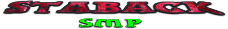 Staback SMP minecraft server banner