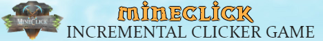 MineClick minecraft server banner