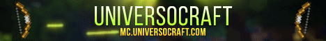 UniversoCraft minecraft server banner