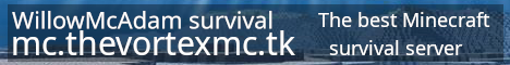 Lanout Survival minecraft server banner