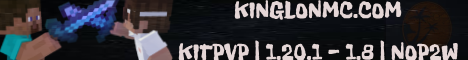 KingLonmc minecraft server banner
