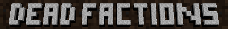 Dead Factions minecraft server banner