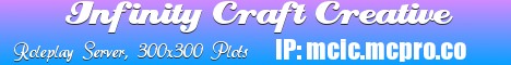 InfinityCraft  minecraft server banner