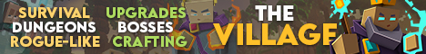 The Village  minecraft server banner