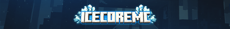 IceCoreMC minecraft server banner