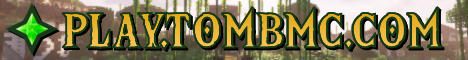 TOMB minecraft server banner