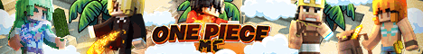 One Piece Craft minecraft server banner