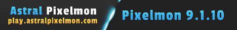 Astral Pixelmon minecraft server banner