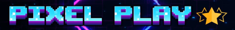 Pixel Play minecraft server banner