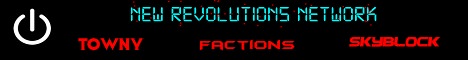 New Revolutions Ntwk minecraft server banner