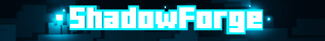 Shadow Forge minecraft server banner