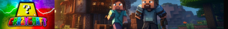 Crozycraft minecraft server banner