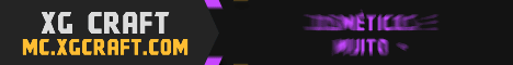 xG Craft  minecraft server banner