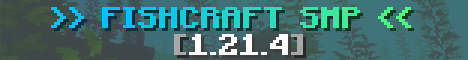 FishCraft SMP+ minecraft server banner