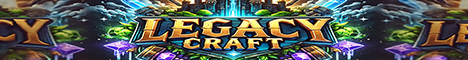 LegacyCraft minecraft server banner