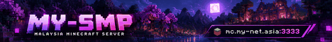 Malaysia Minecraft Server [MY-SMP] minecraft server banner
