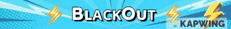 BlackOut minecraft server banner