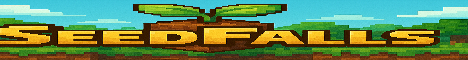 SeedFalls minecraft server banner