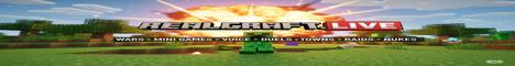 realcraft.live minecraft server banner