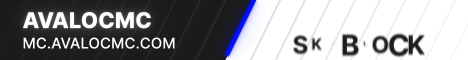 AvalocMC minecraft server banner