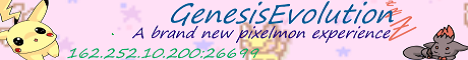 GenesisEvolution minecraft server banner