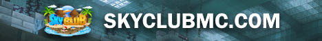 SkyClubMC minecraft server banner