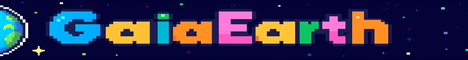 GaiaEarth minecraft server banner