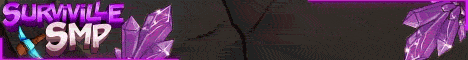 Surviville minecraft server banner