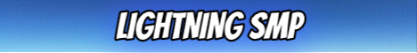LIGHTNING SMP minecraft server banner