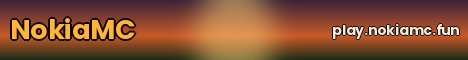 NokiaMC minecraft server banner
