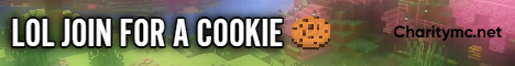 CharityMC minecraft server banner