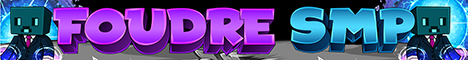 FoudreSMP minecraft server banner